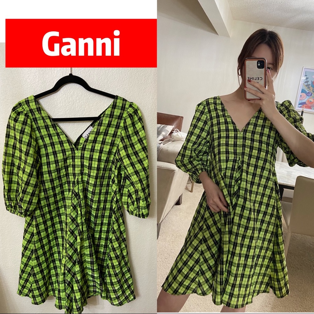 Like new Ganni A-line Dress